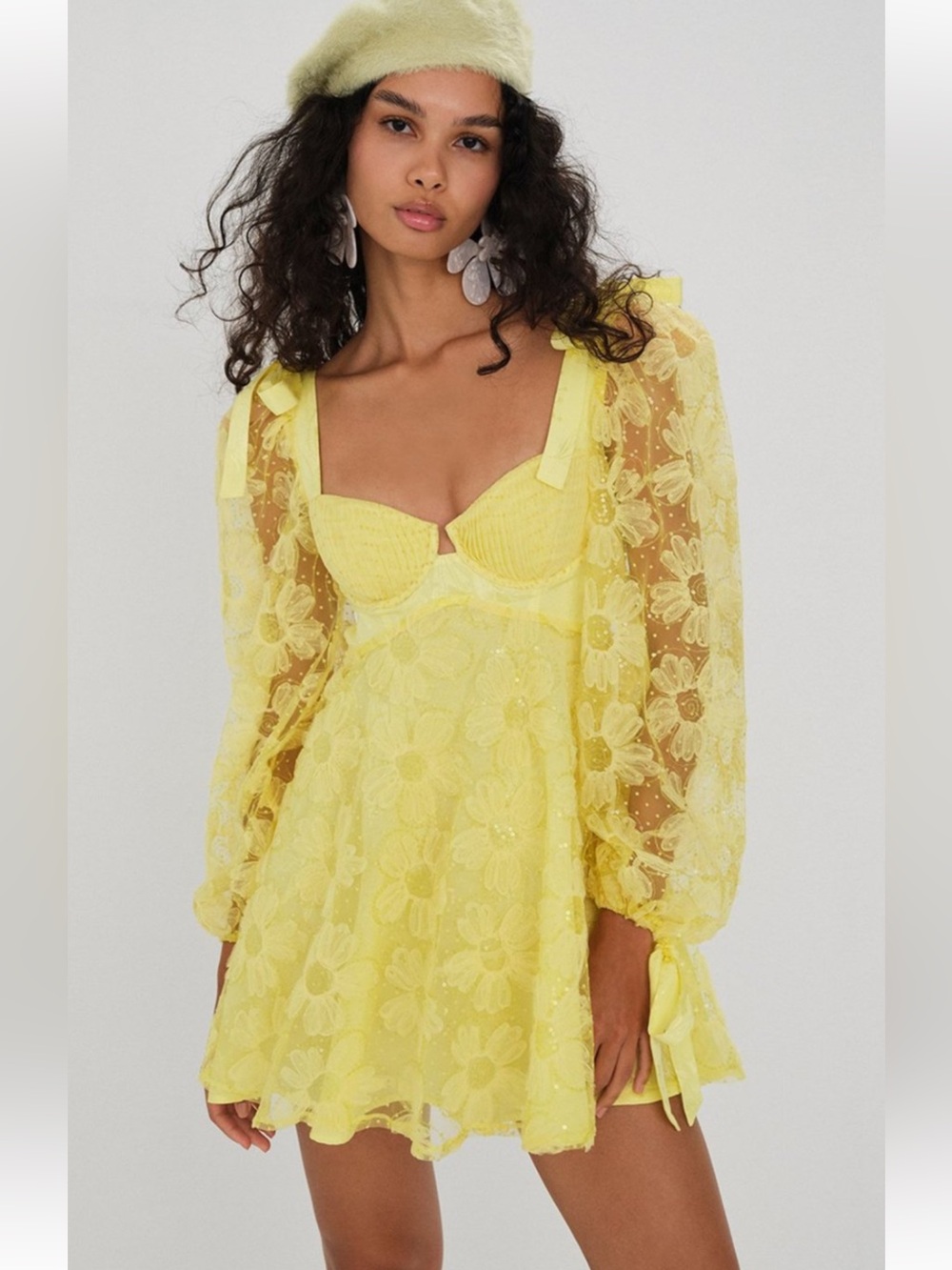 For Love & Lemons Kiersten Mini Dress